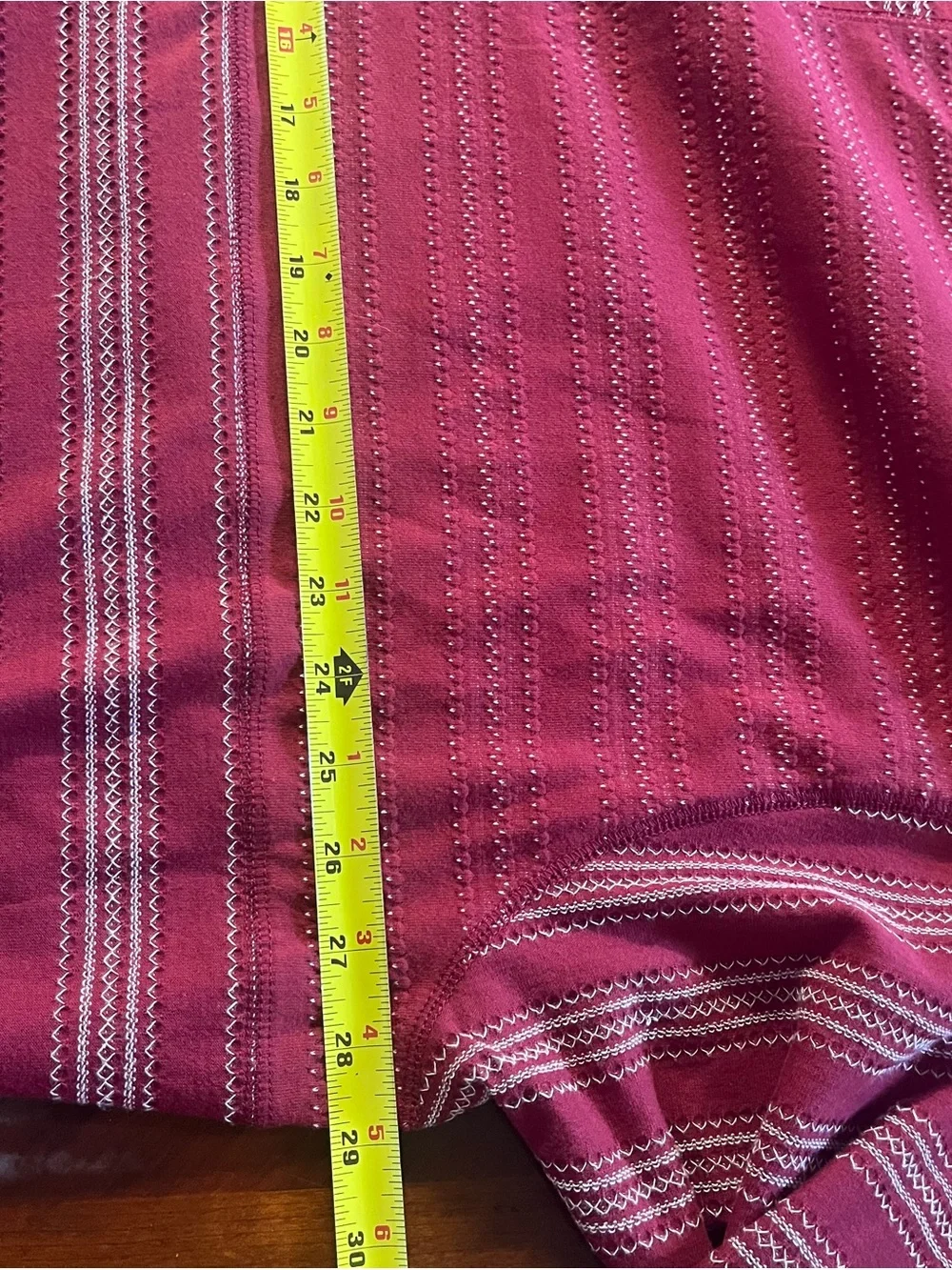 Chaps Red Striped Boatneck Knit Pullover Women’s size 2X L342